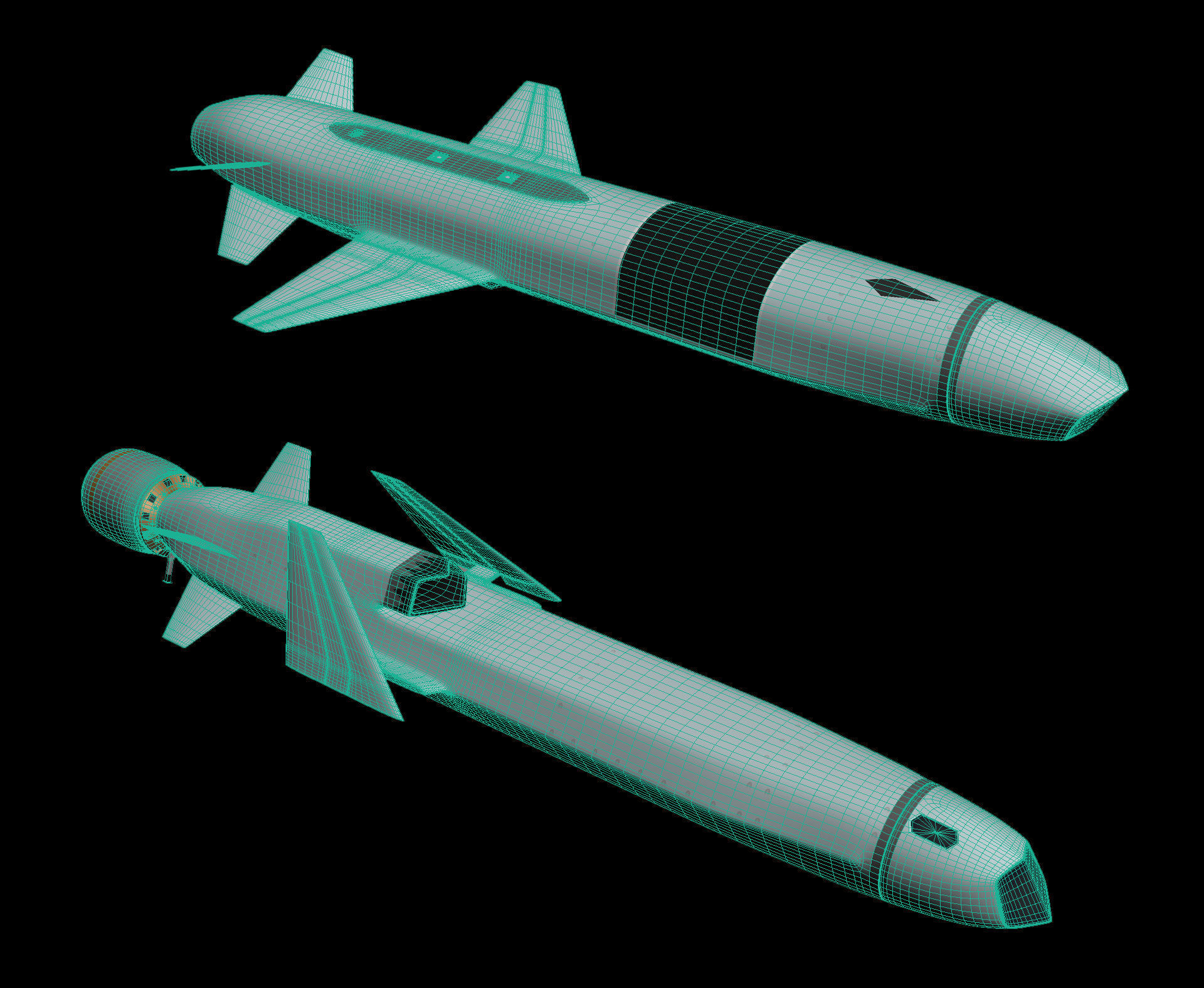 Naval Strike Missile 3D model_12