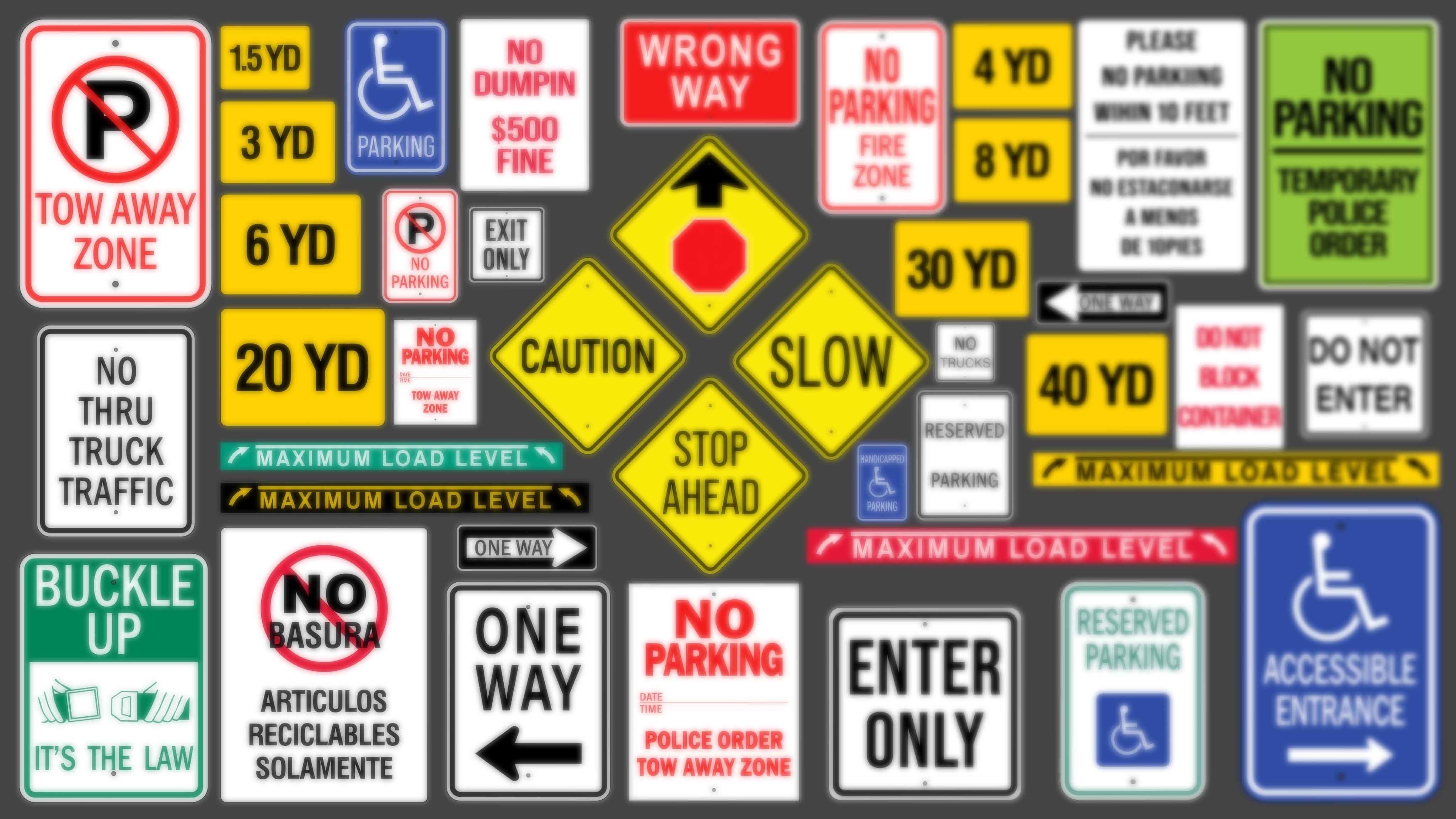 Industrial Sign Decal vol 02 Sticker and Decal generator Texture_6