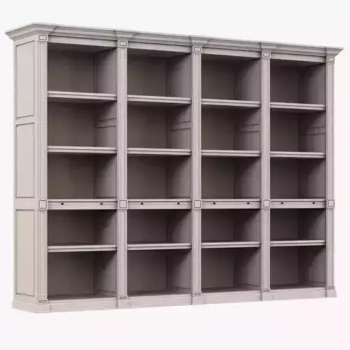 Restoration Hardware Atkins Quad Low Shelving