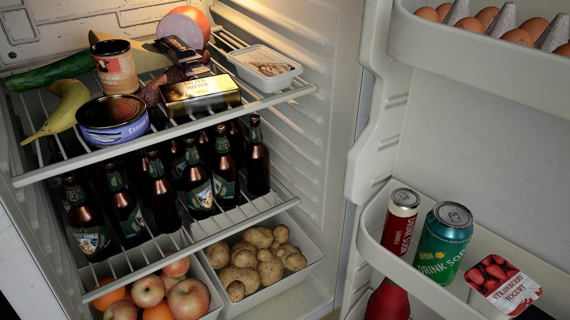 Various Electronics  Low-poly 3D model_11