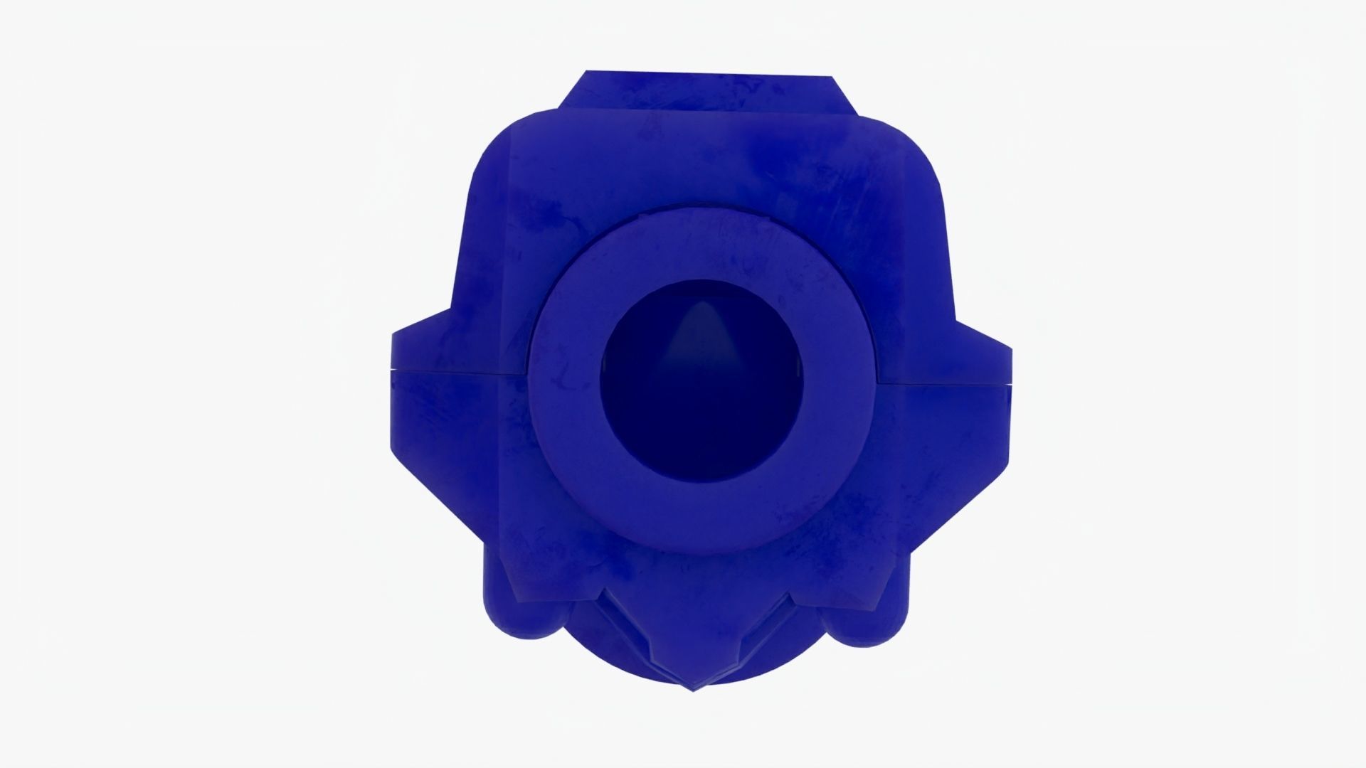 Lego Gundam Head Low-poly 3D model_5