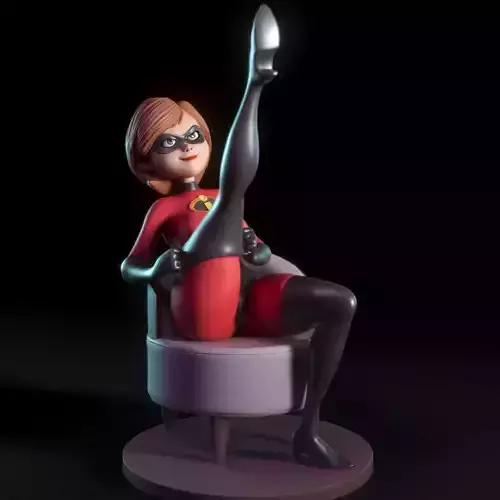 Elastigirl incredible mrs marvel 3D print model Elastigirl incredible mrs marvel 3D print model