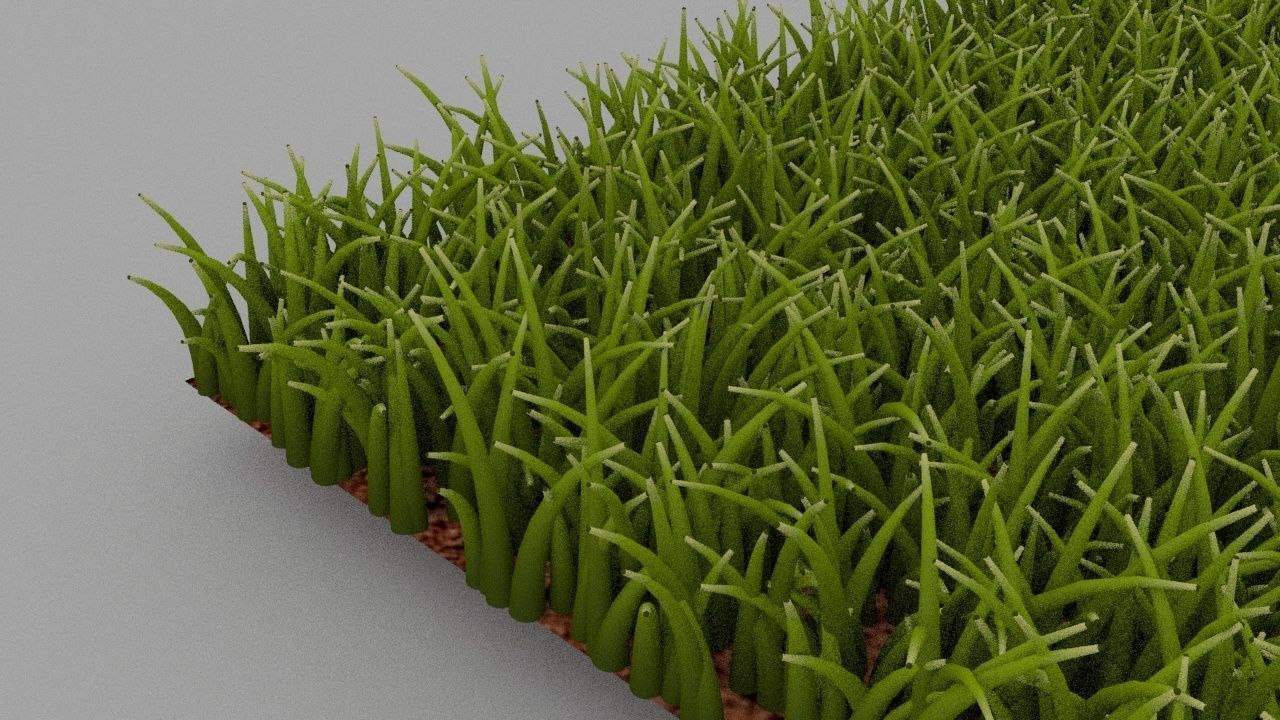 Grass 3D model_4