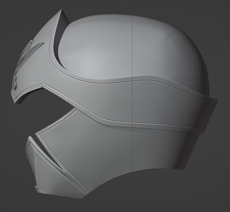 Gokai Blue 3D print model_1