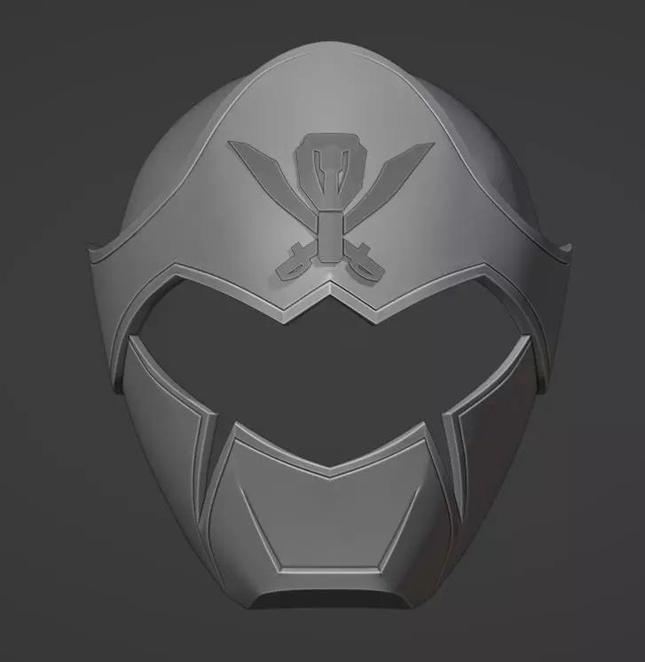 Gokai Blue 3D print model_0