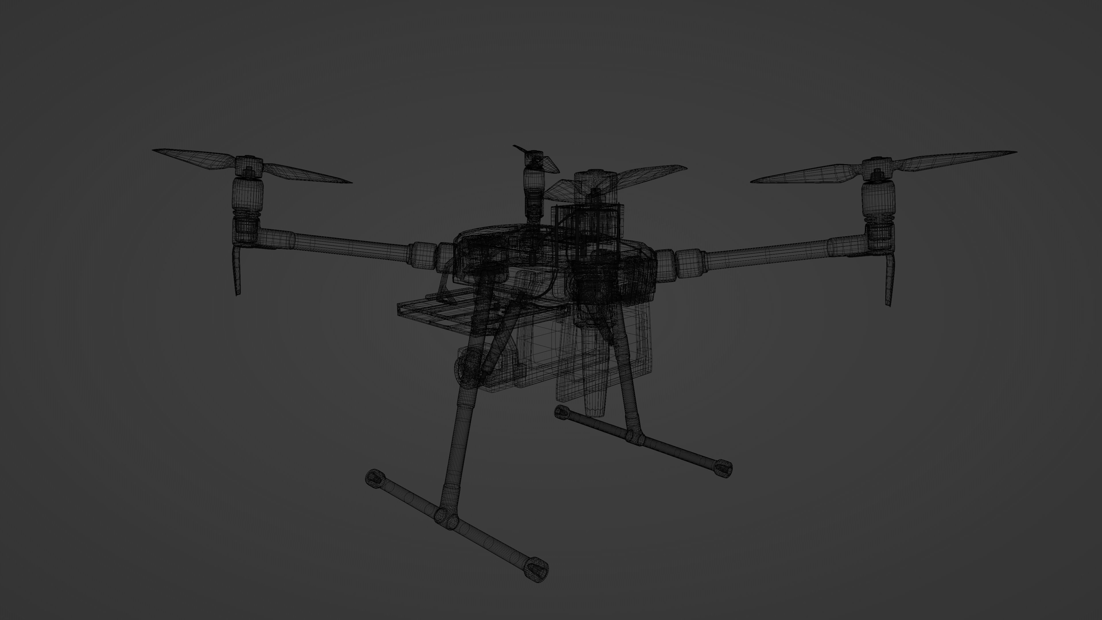 Quadcopter Drone 3D model_21