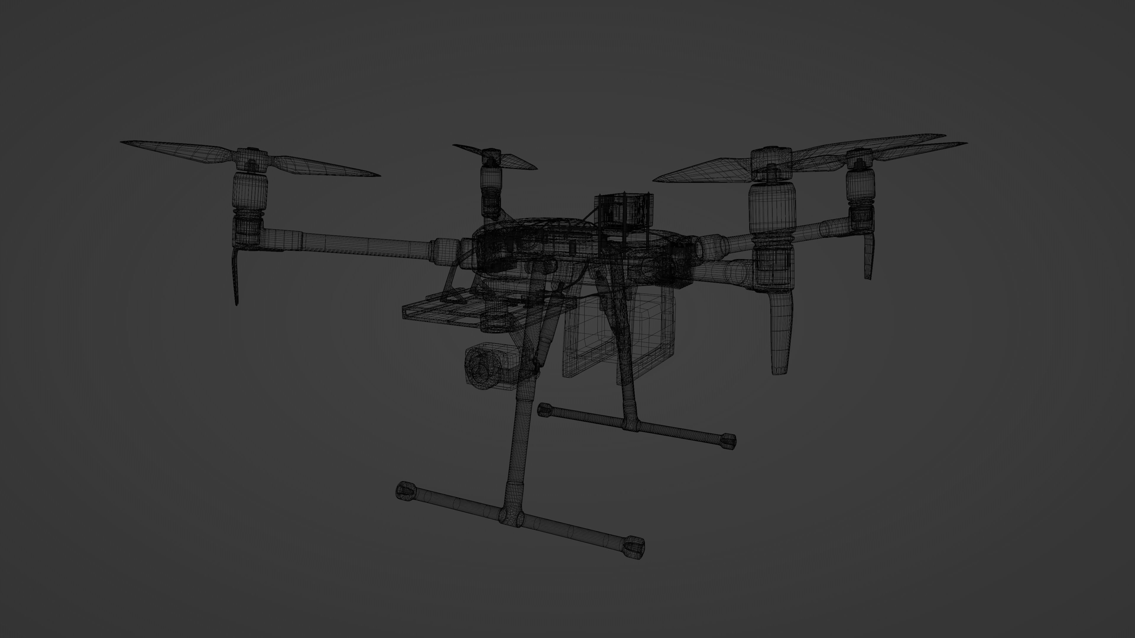 Quadcopter Drone 3D model_25