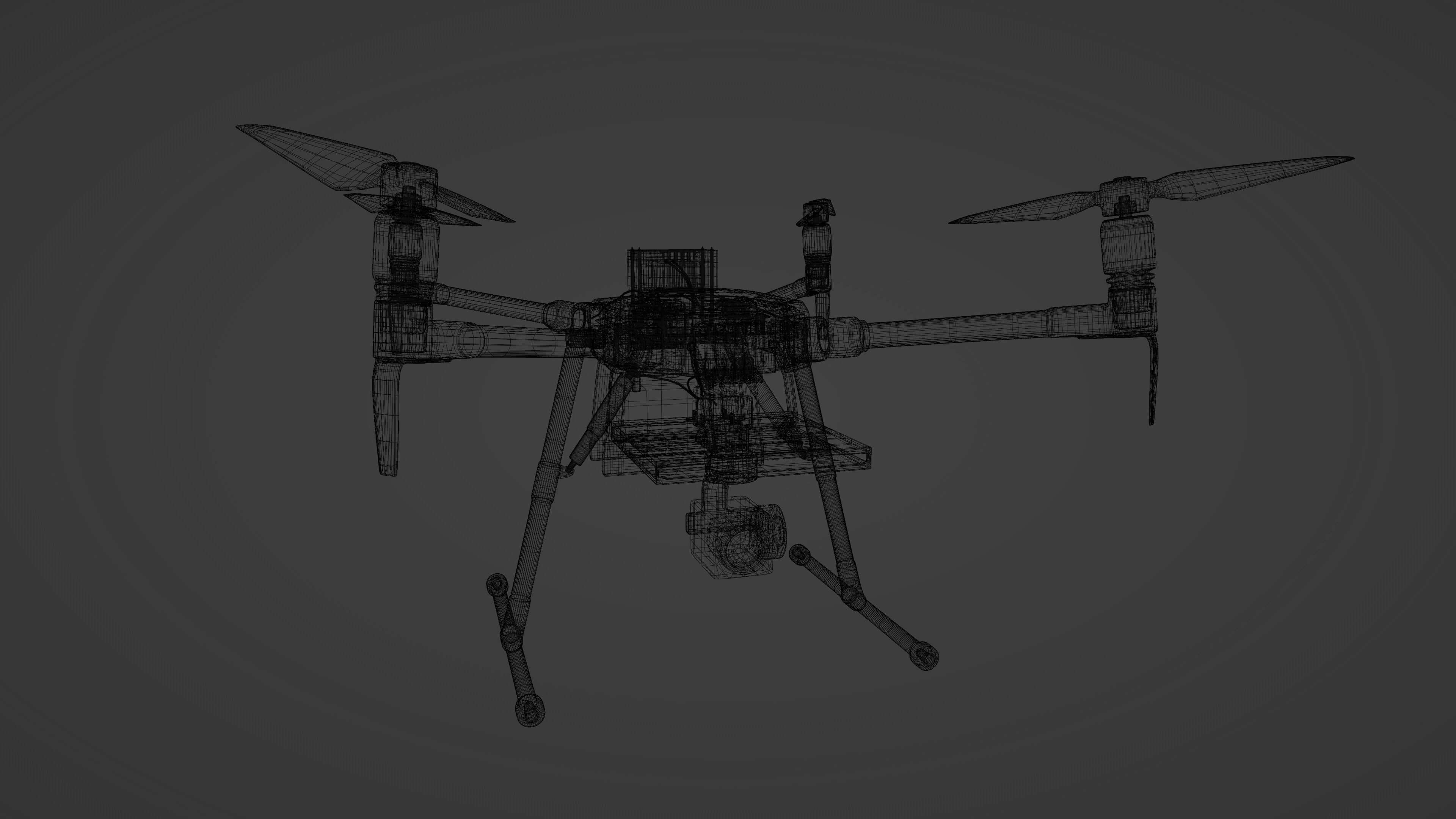 Quadcopter Drone 3D model_24
