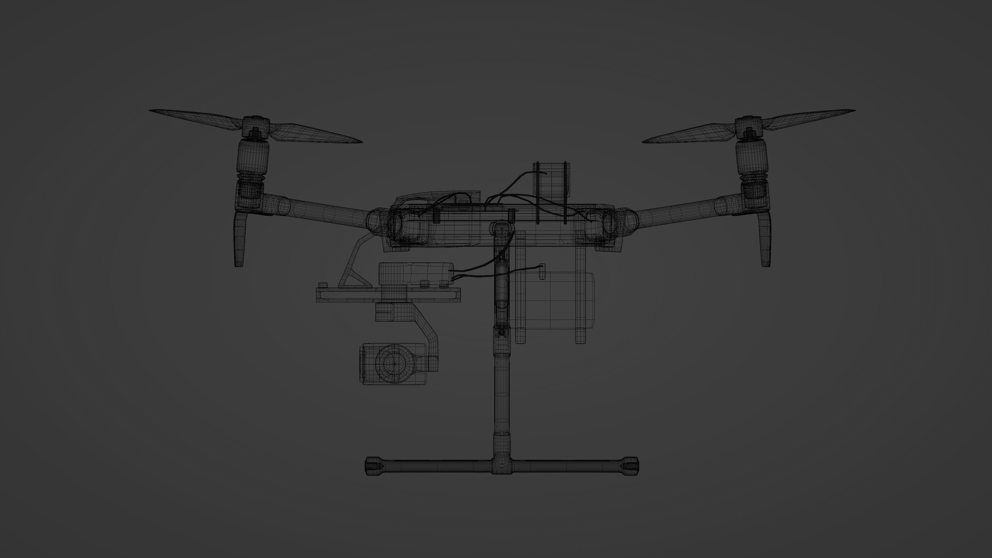 Quadcopter Drone 3D model_28