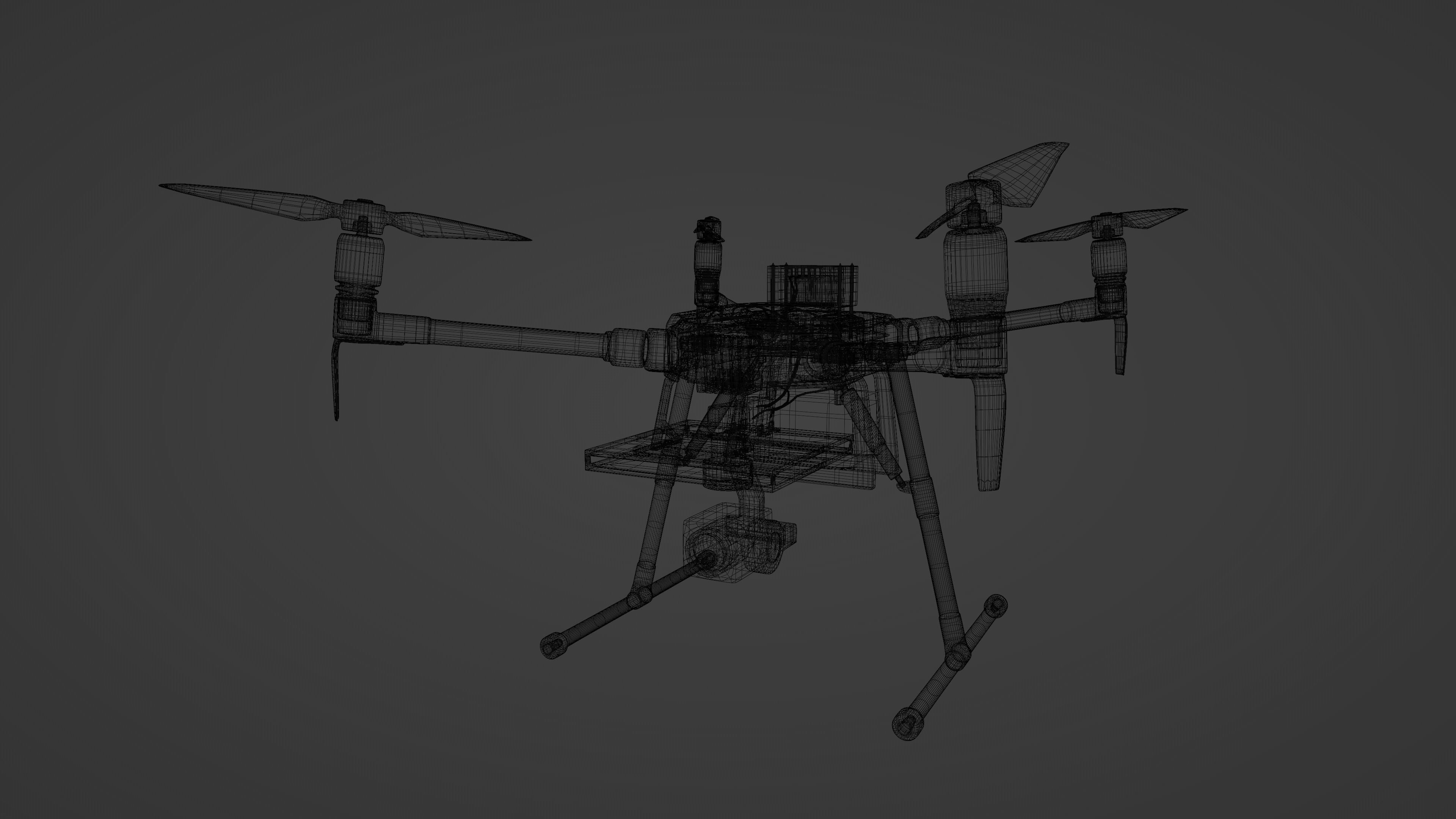 Quadcopter Drone 3D model_18