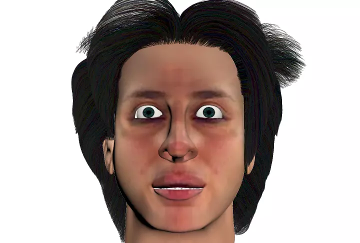 head india man-dark skin man 3D model_0