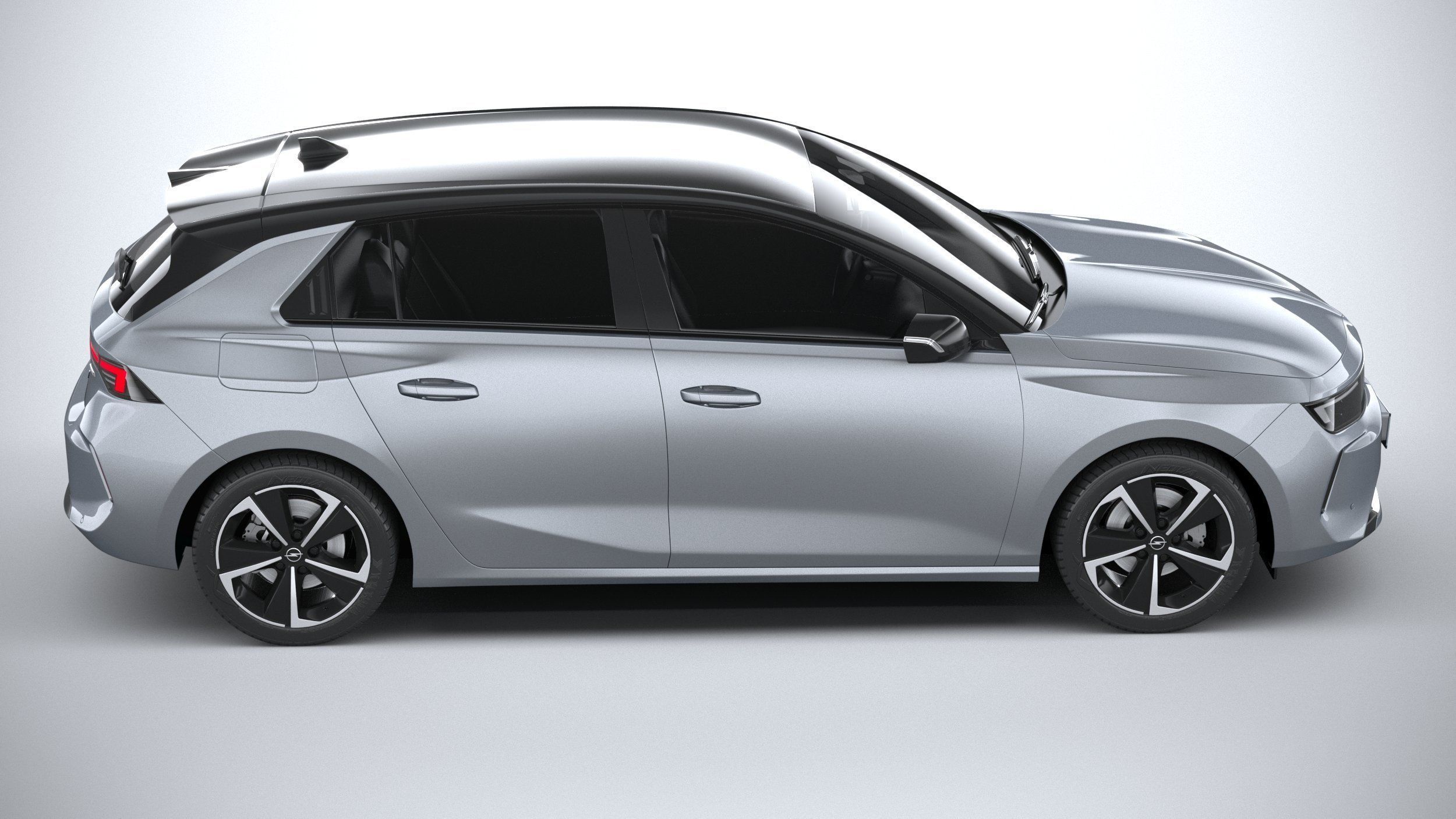 Opel Astra 2022 Basic 3D model_11