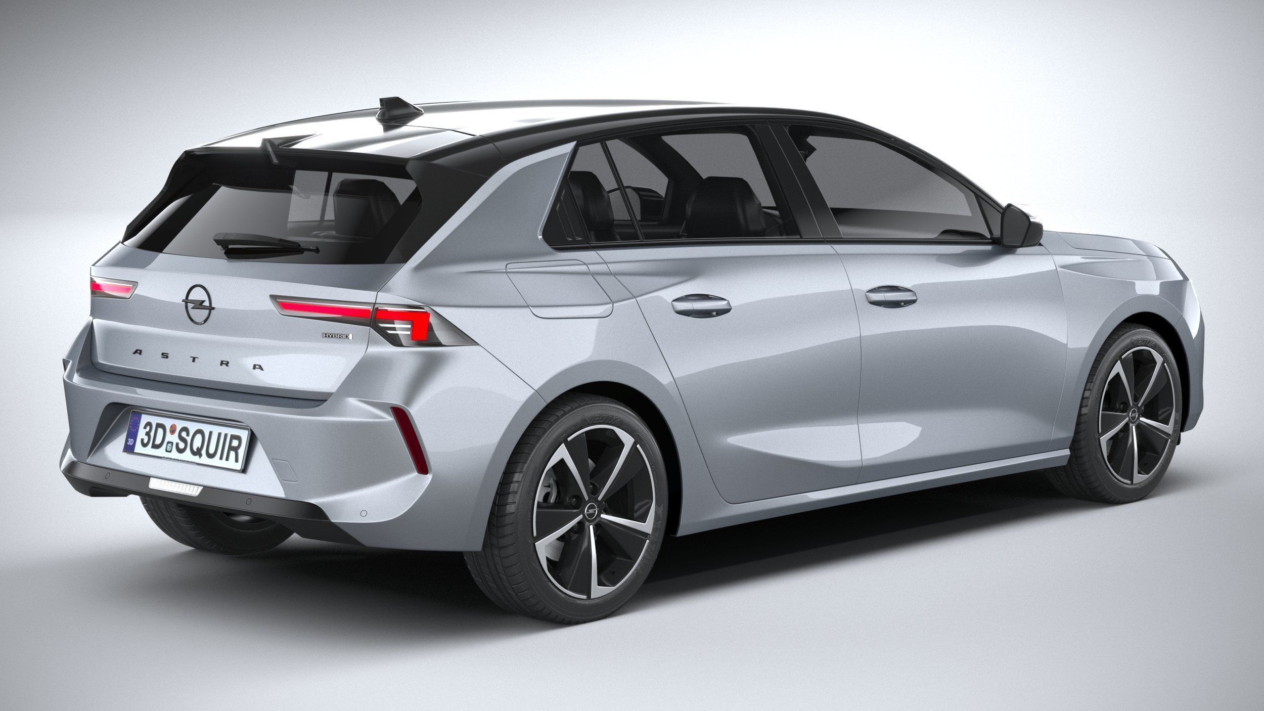 Opel Astra 2022 Basic 3D model_17