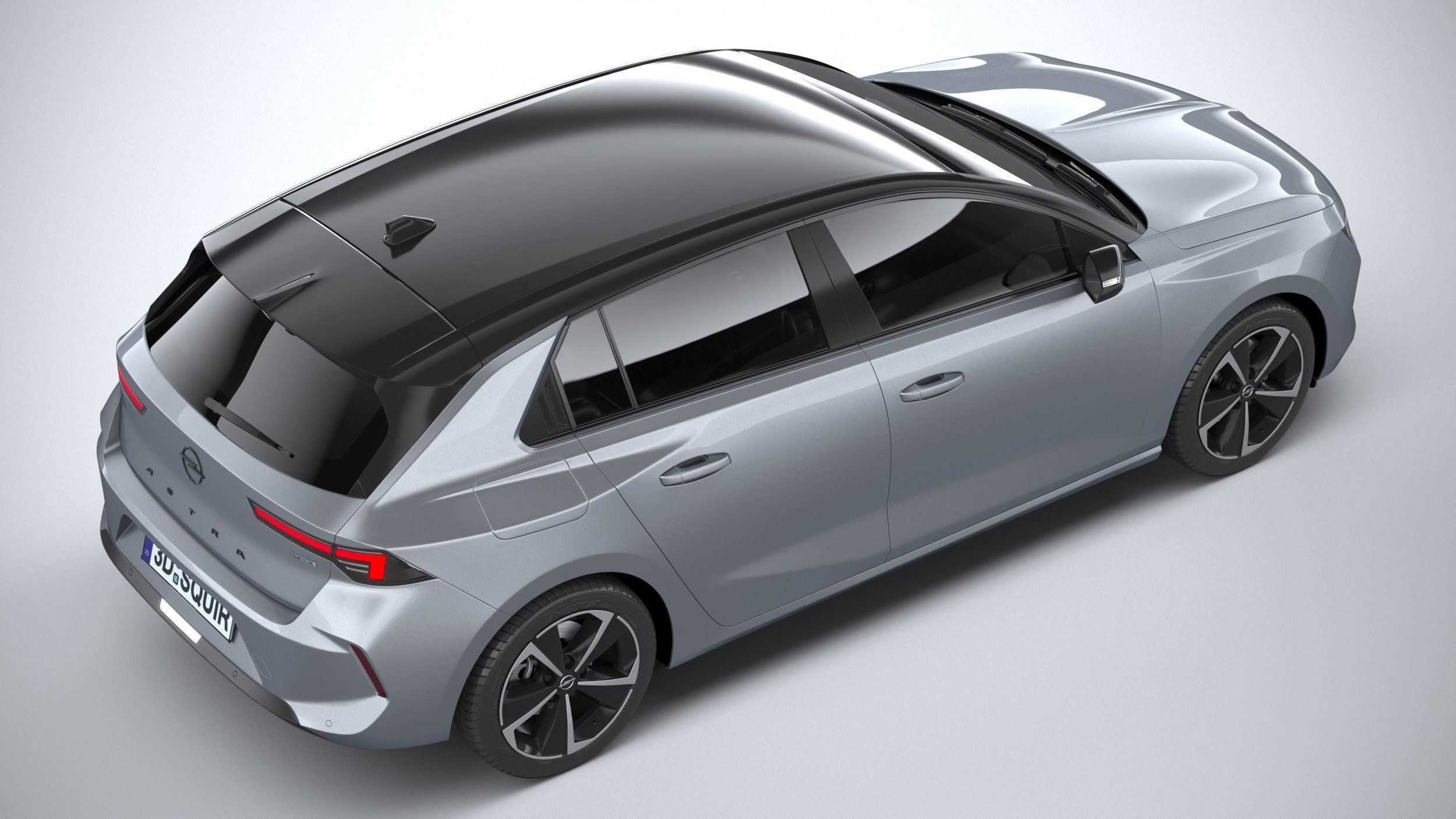 Opel Astra 2022 Basic 3D model_10