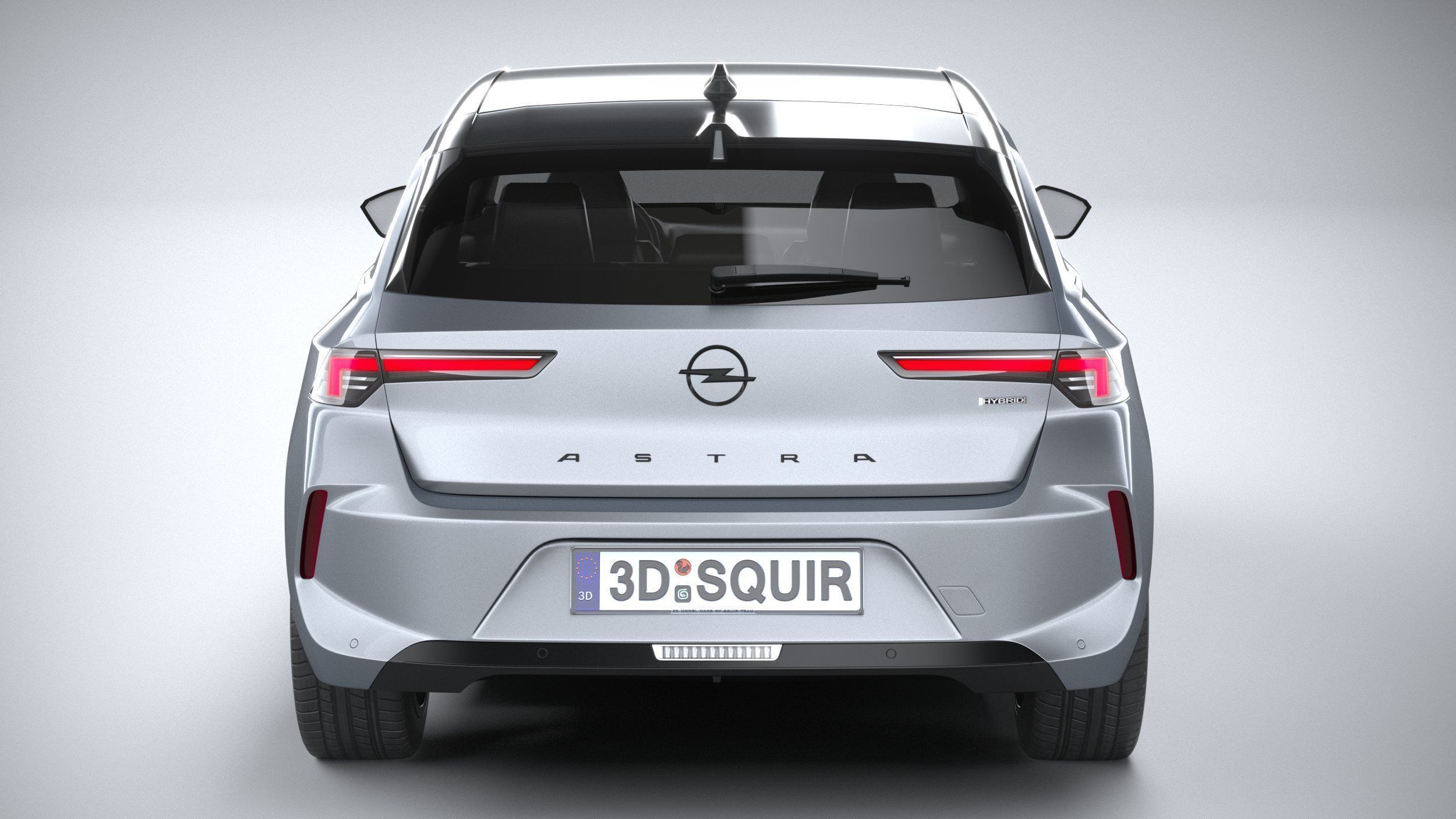 Opel Astra 2022 Basic 3D model_4