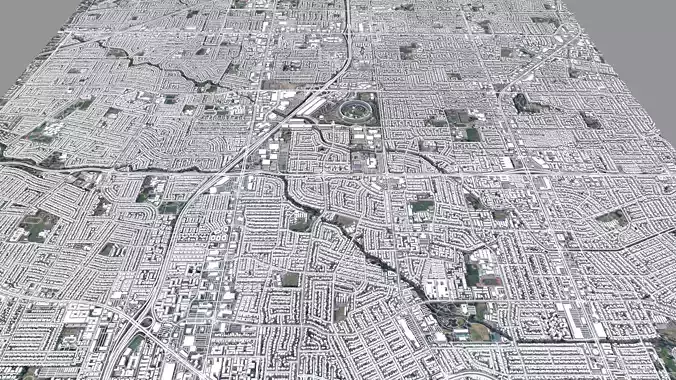 Cityscape Cupertino California United States