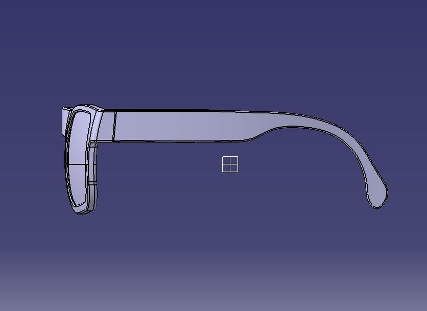 Sunglass-02 wooden sunglasses 3D print model_32