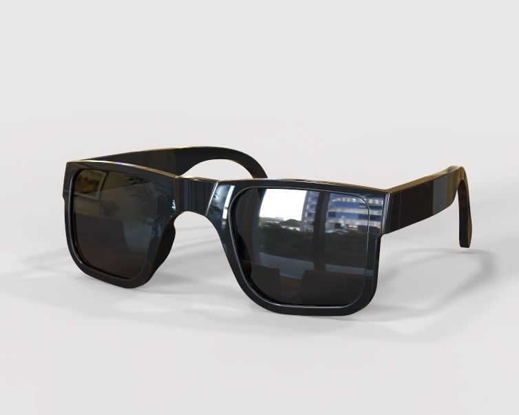 Sunglass-02 wooden sunglasses 3D print model_11