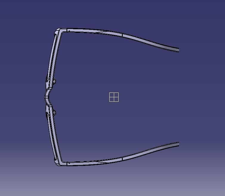 Sunglass-02 wooden sunglasses 3D print model_44