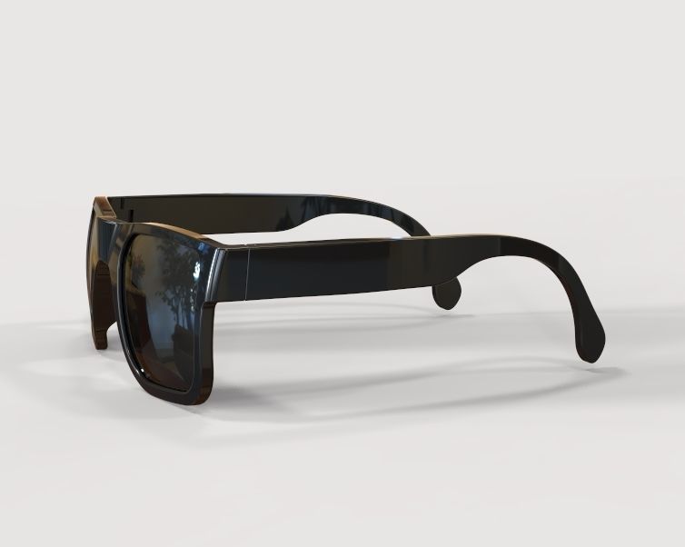 Sunglass-02 wooden sunglasses 3D print model_10