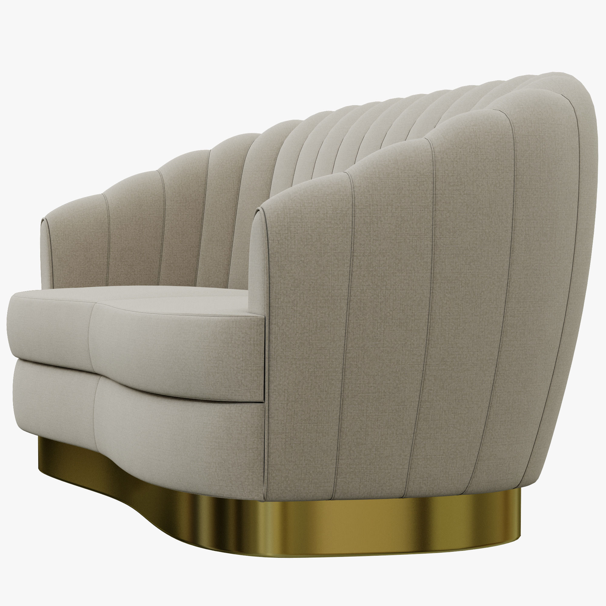 Brabbu Pearl Sofa 3D model_3