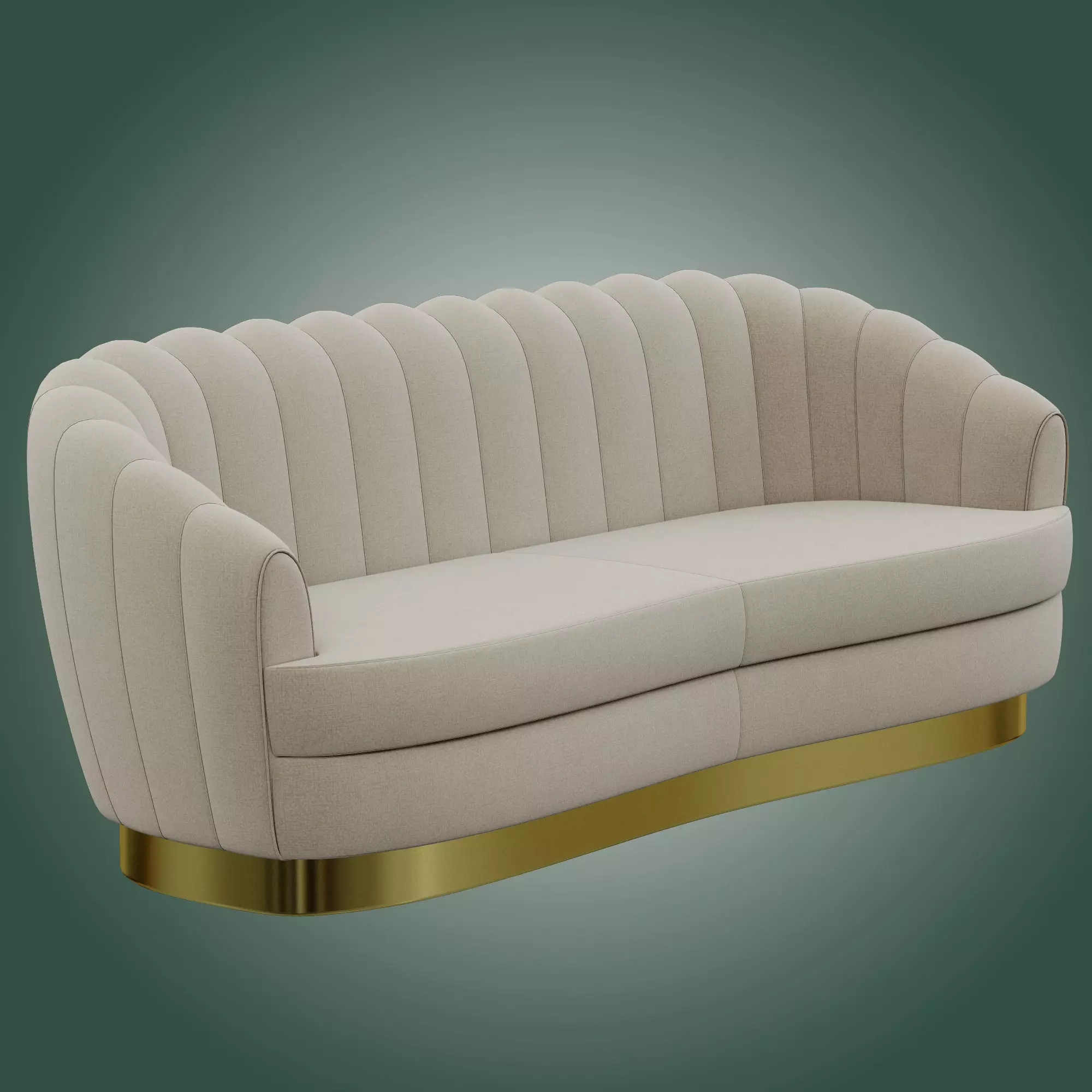 Brabbu Pearl Sofa 3D model_0