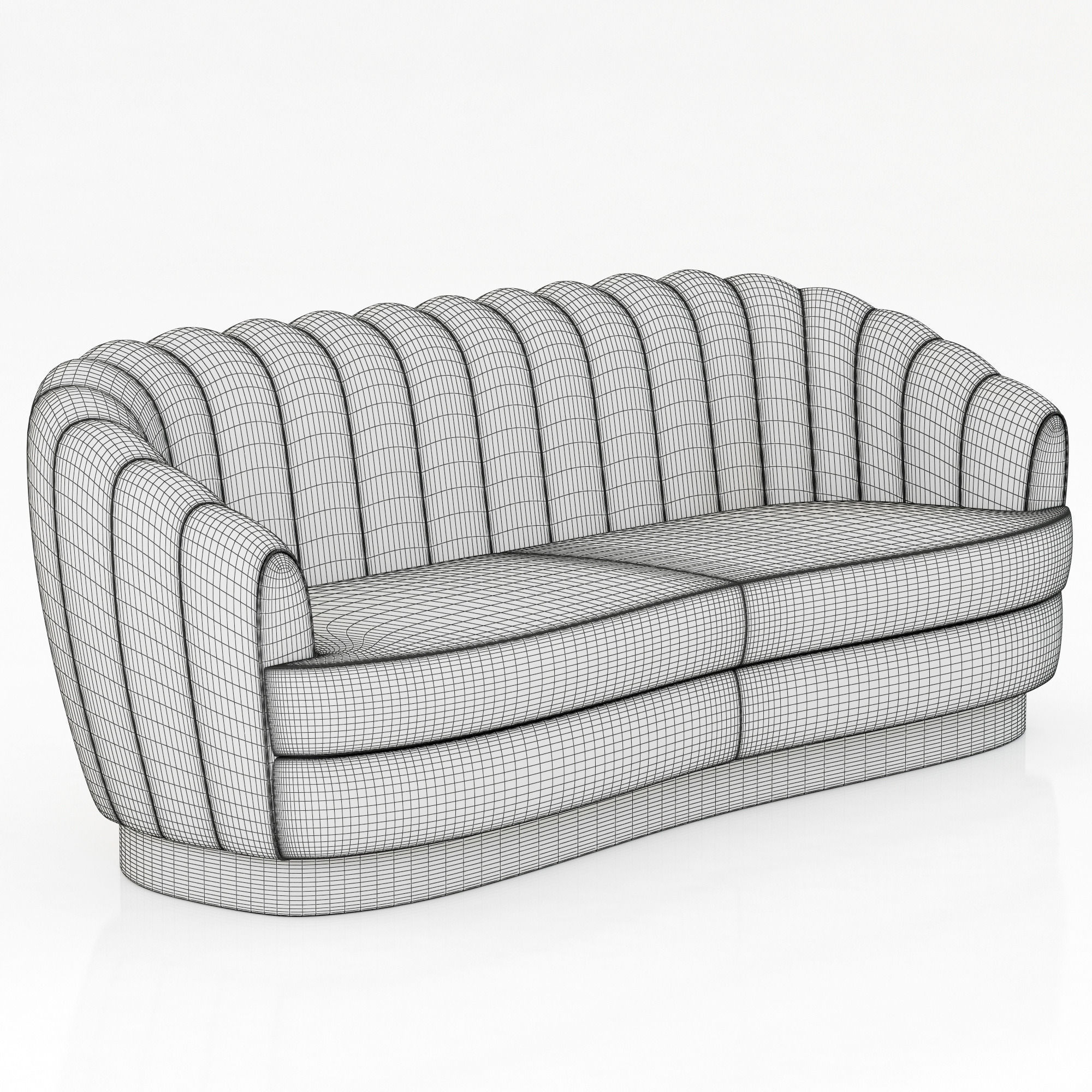 Brabbu Pearl Sofa 3D model_9