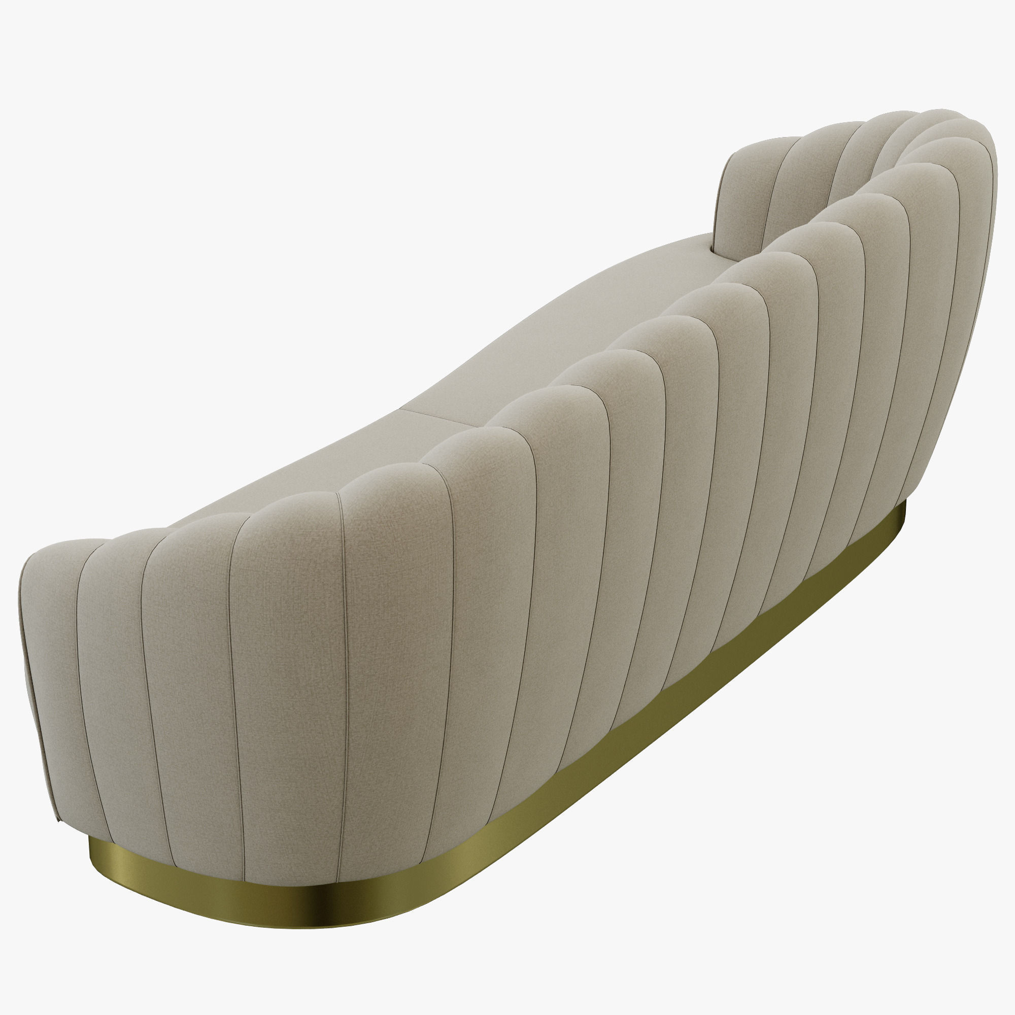 Brabbu Pearl Sofa 3D model_2