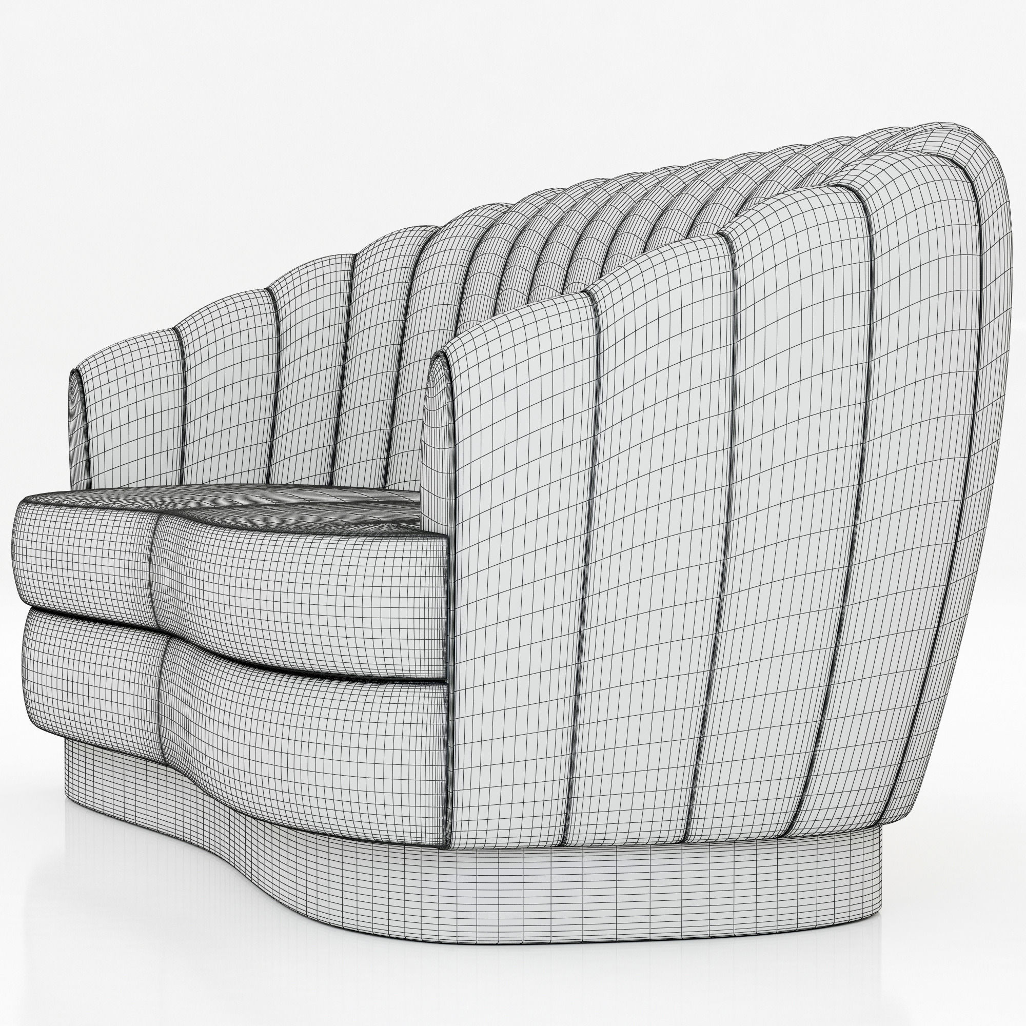Brabbu Pearl Sofa 3D model_12