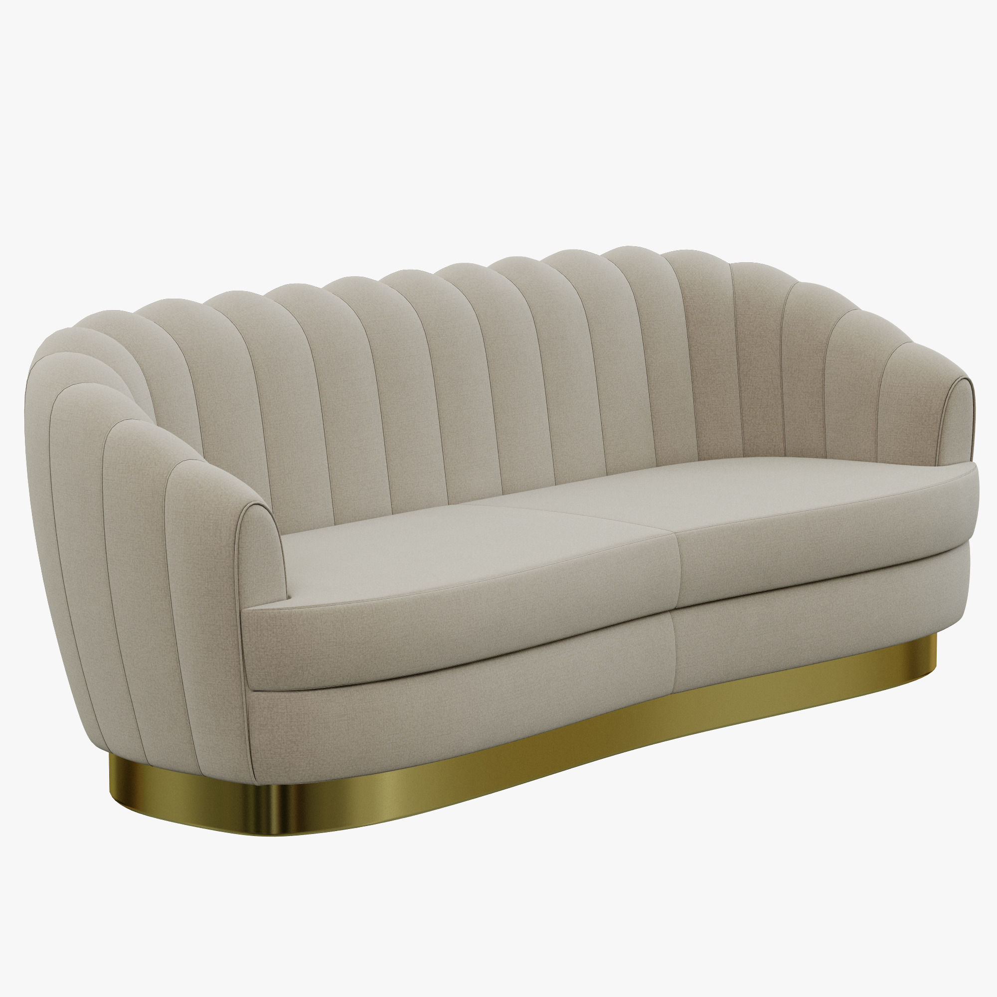 Brabbu Pearl Sofa 3D model_1
