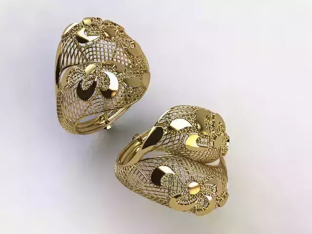 BEAUTIFUL TURKISH RINGS 3D print model