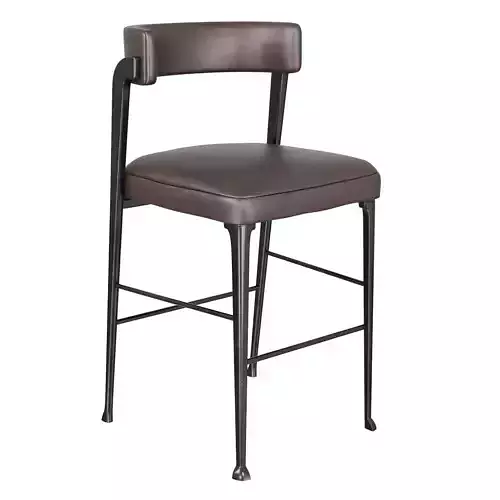 VERE BARSTOOL WITH BACK