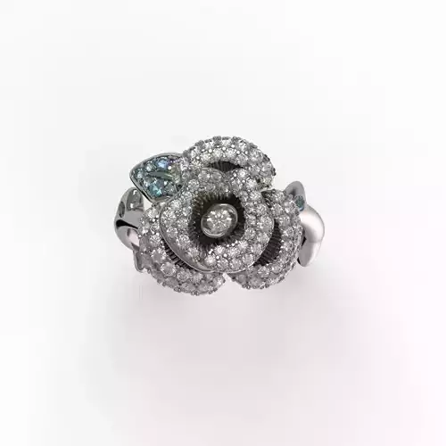 Rose Ring 2 3D print model