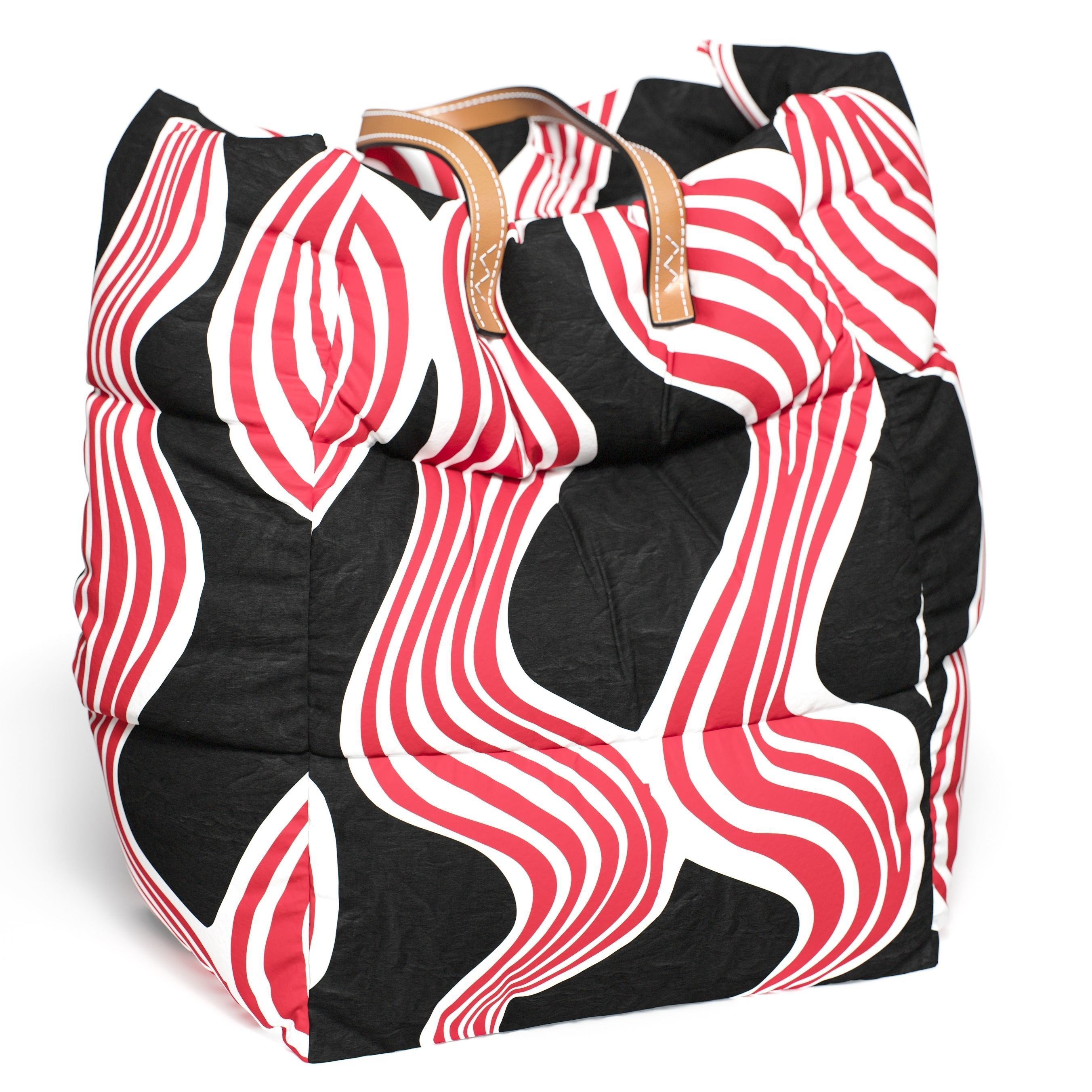 Moncler JW Anderson Tote Bag Pattern pose 04 3D model_6