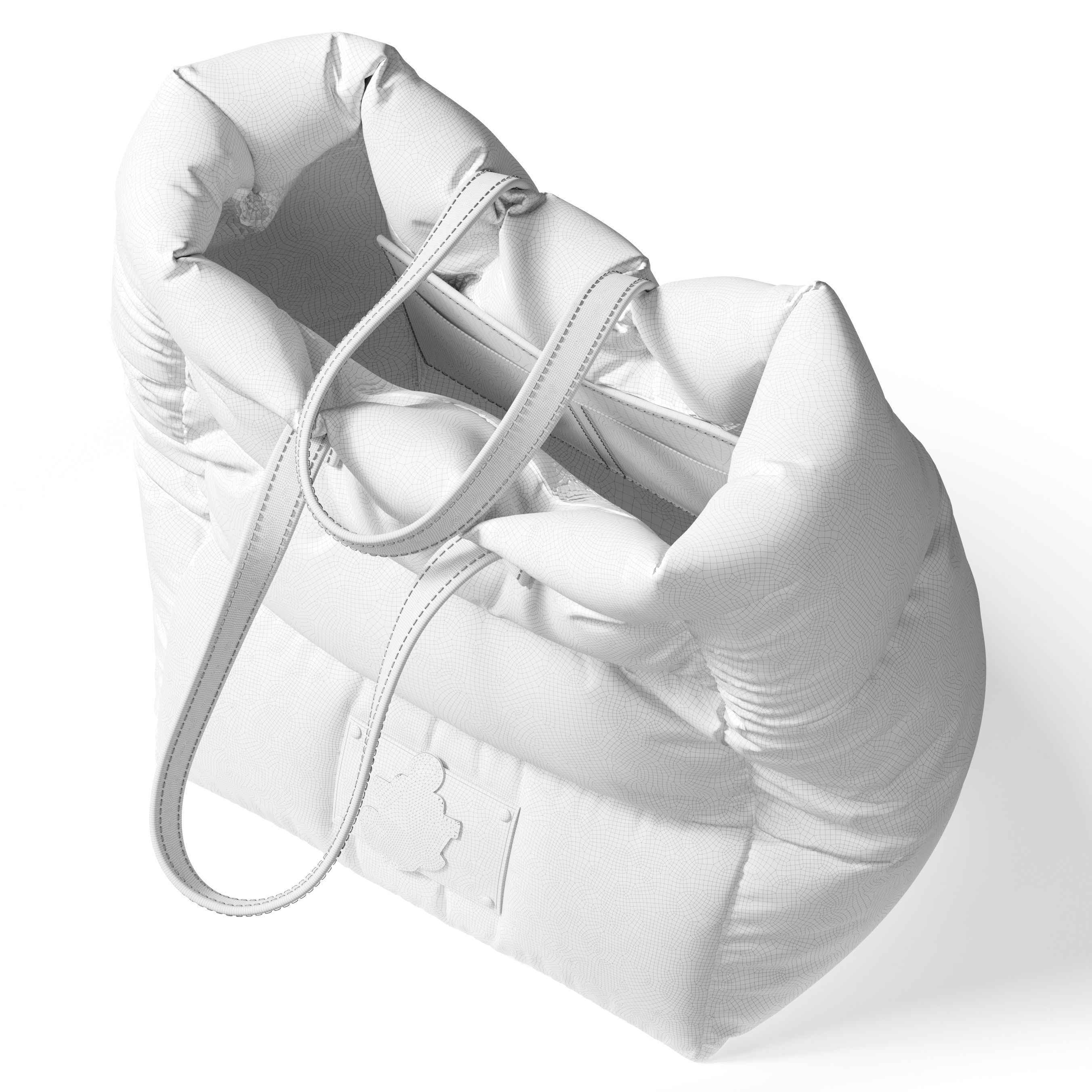 Moncler JW Anderson Tote Bag Pattern pose 04 3D model_5