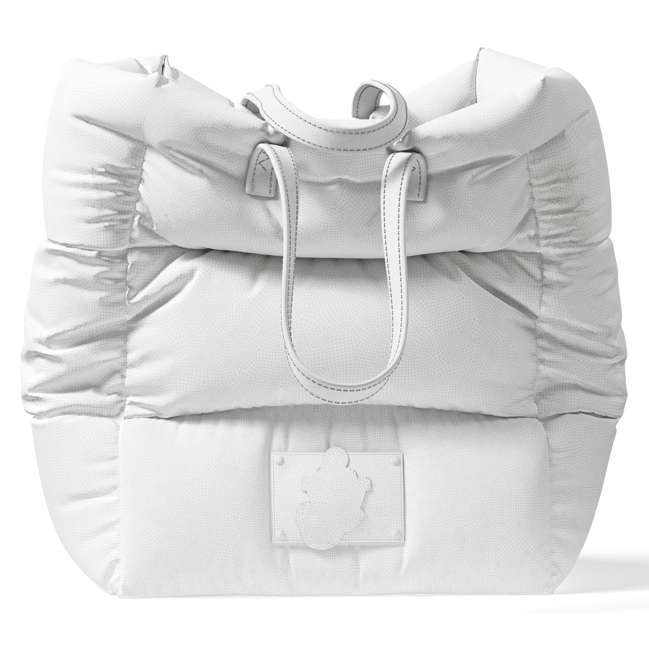 Moncler JW Anderson Tote Bag Pattern pose 04 3D model_1