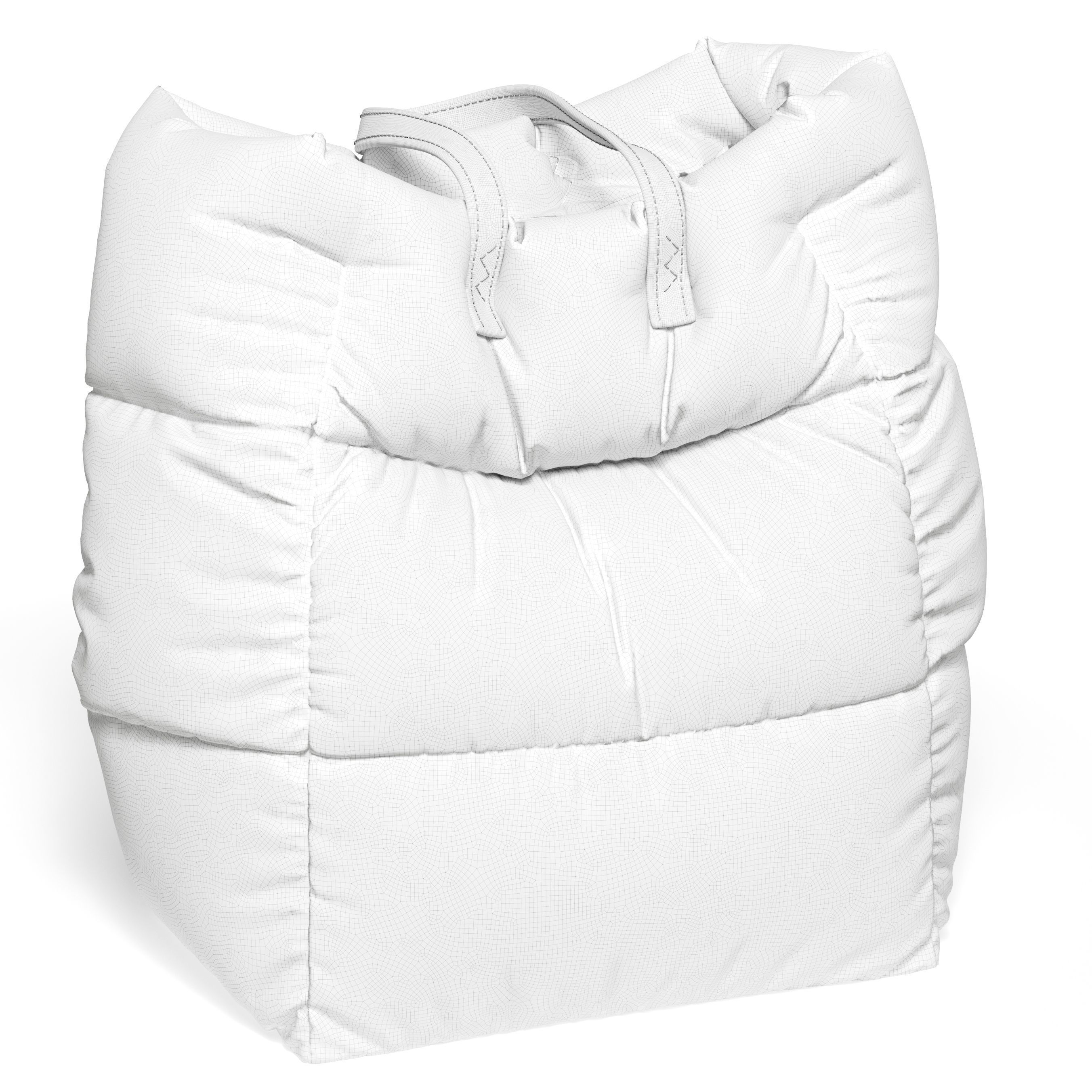 Moncler JW Anderson Tote Bag Pattern pose 04 3D model_7