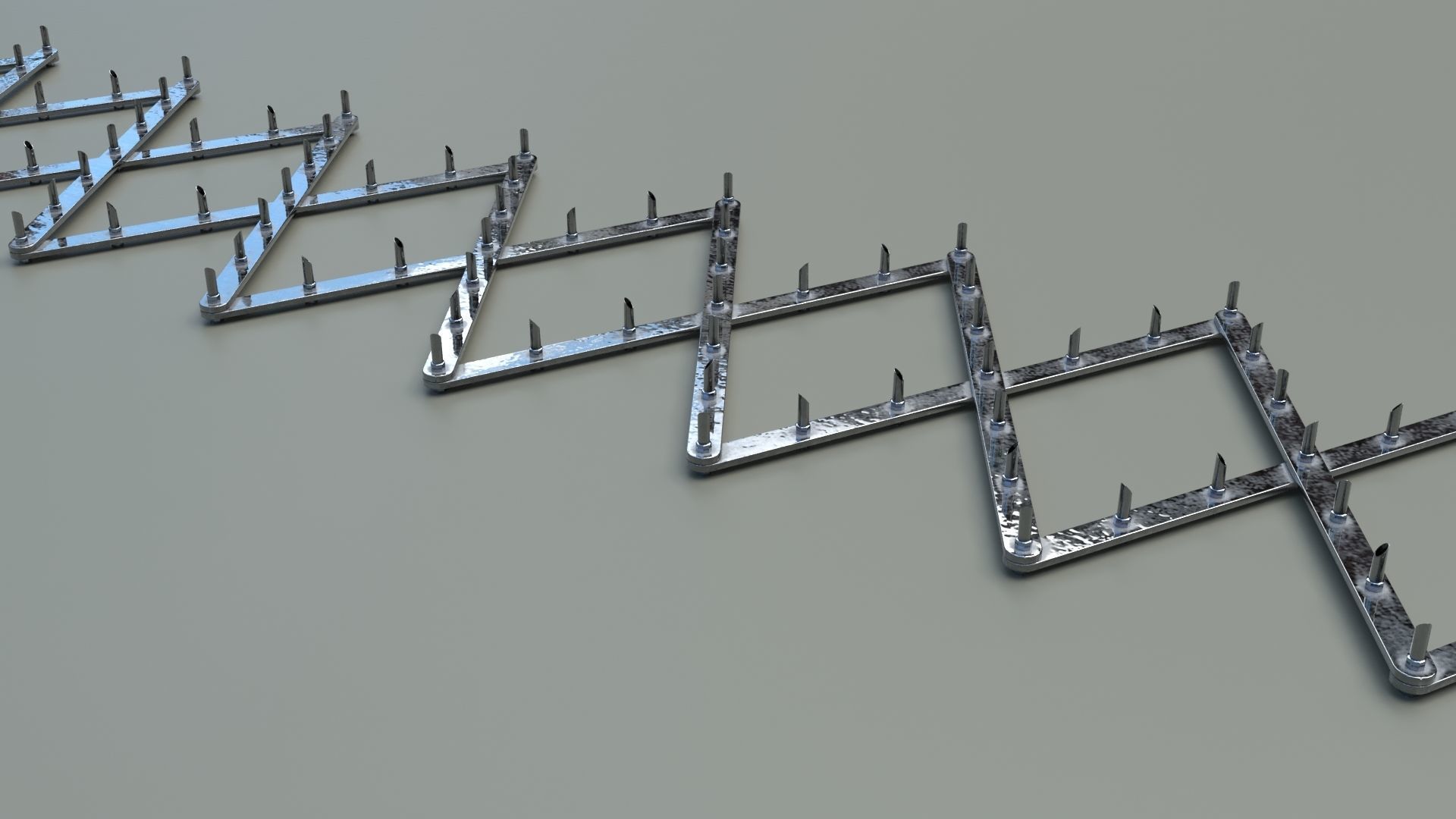 Roadblock Collection 01 3D model_13