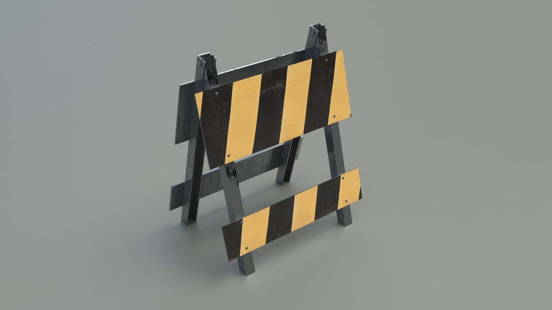 Roadblock Collection 01 3D model_3