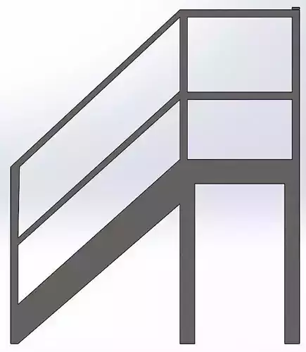 Steps stair railings and handrails