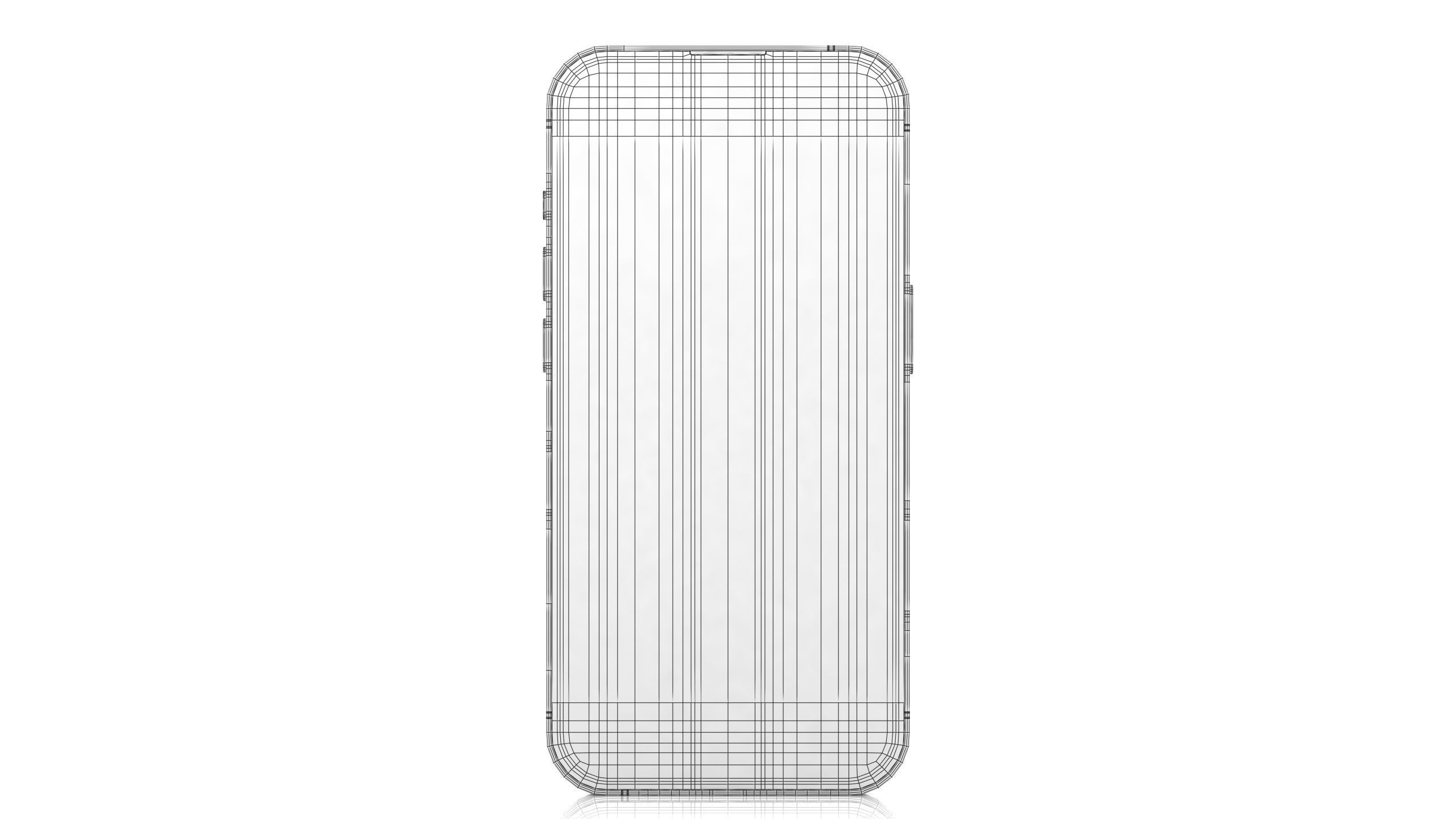 Apple iPhone 14 Pro Deep Purple Low-poly 3D model_14