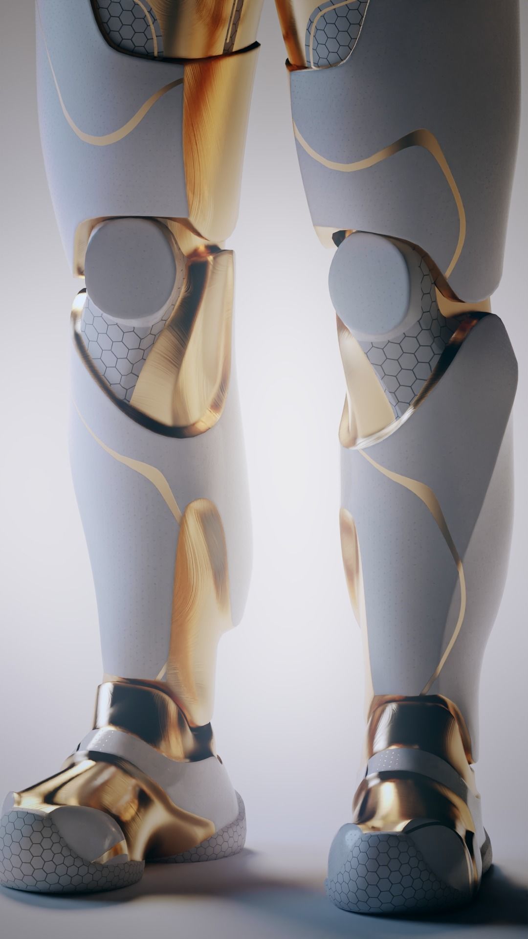 Stylised Sci-fi Spacesuit 3D model_10