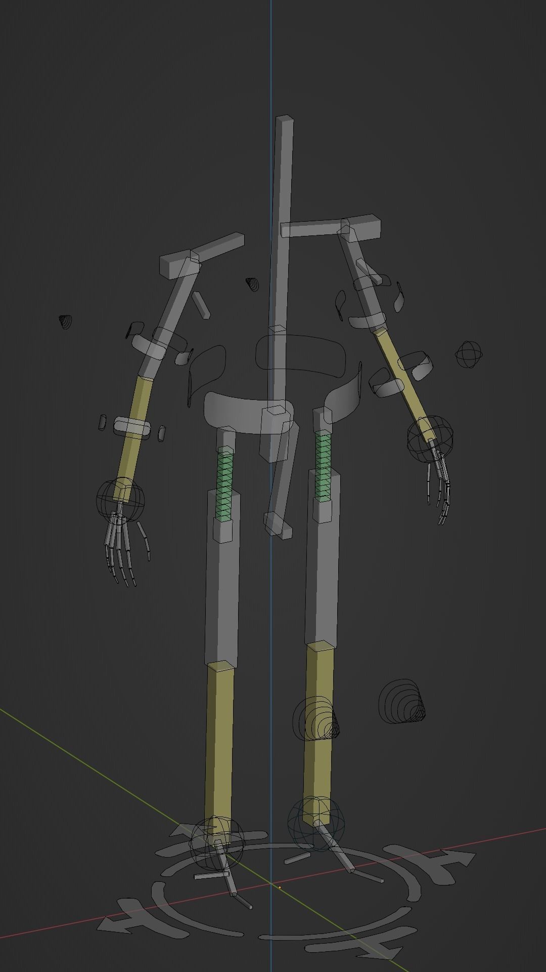 Stylised Sci-fi Spacesuit 3D model_15