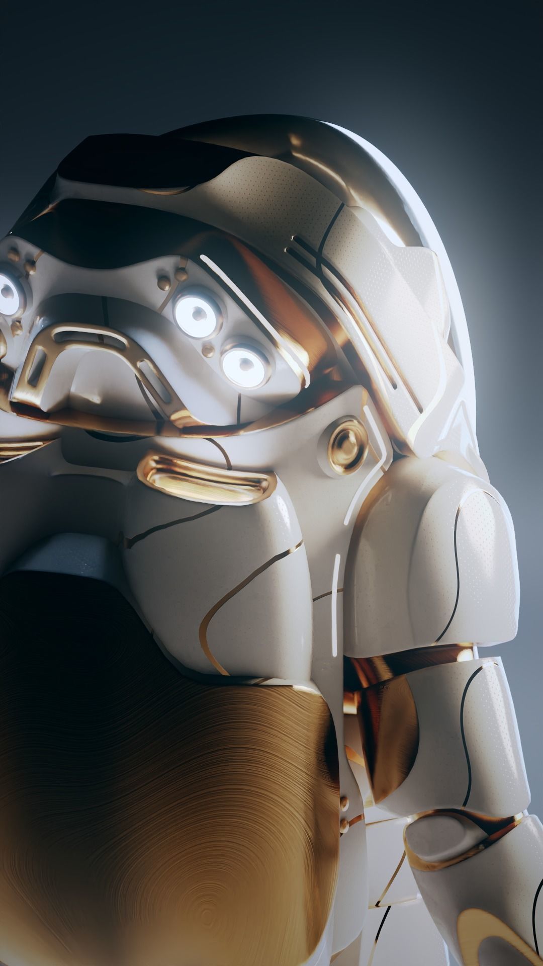 Stylised Sci-fi Spacesuit 3D model_9