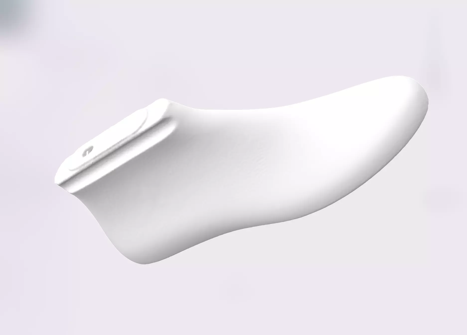 Embauchoir bois a chaussures forme de pieds realiste footwear 3D print model_0