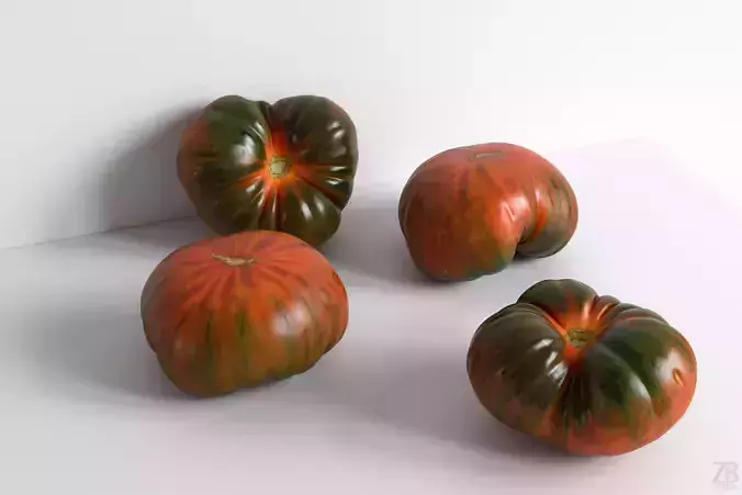 Tomato 3D model