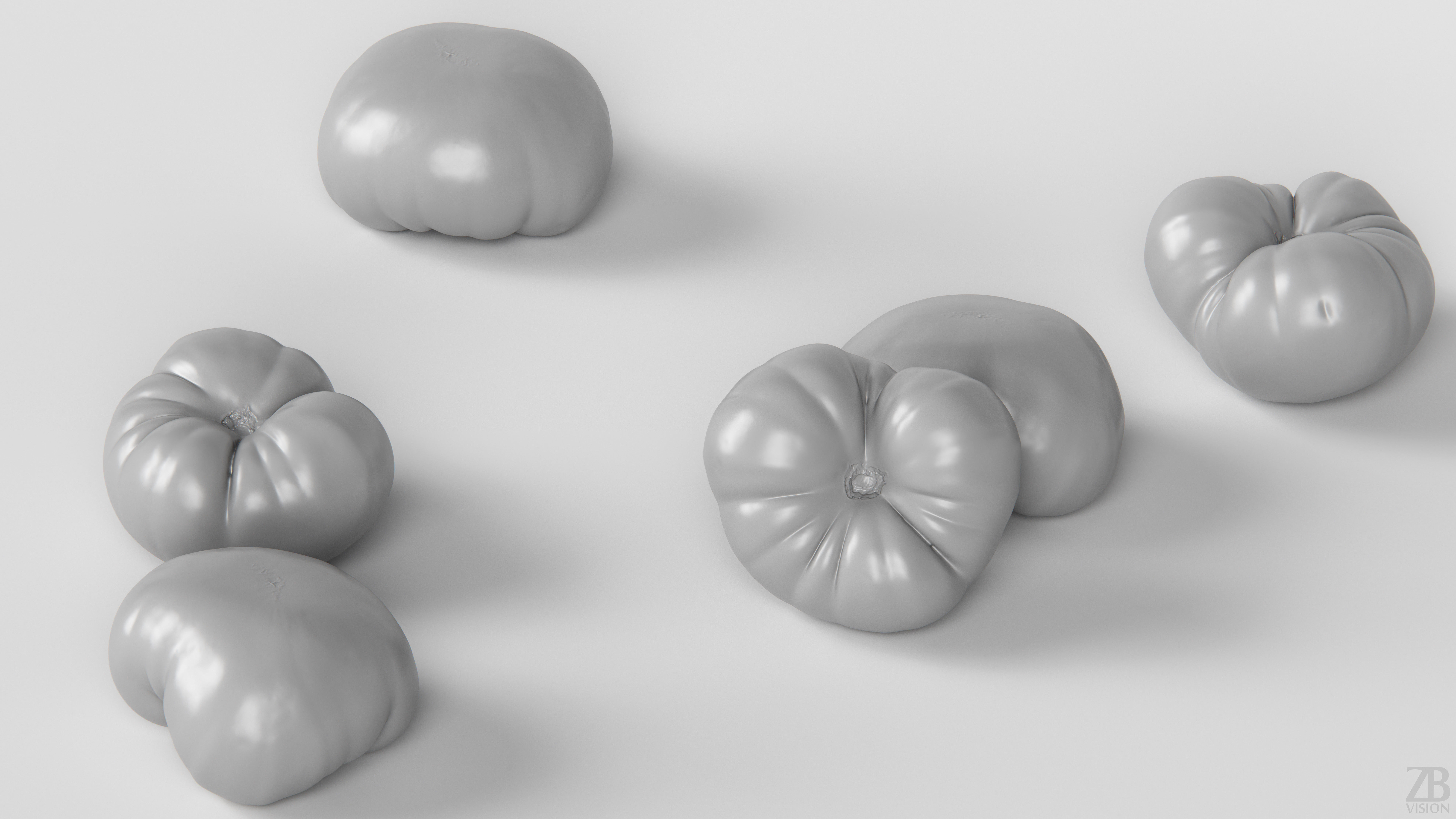 Tomato 3D model_3