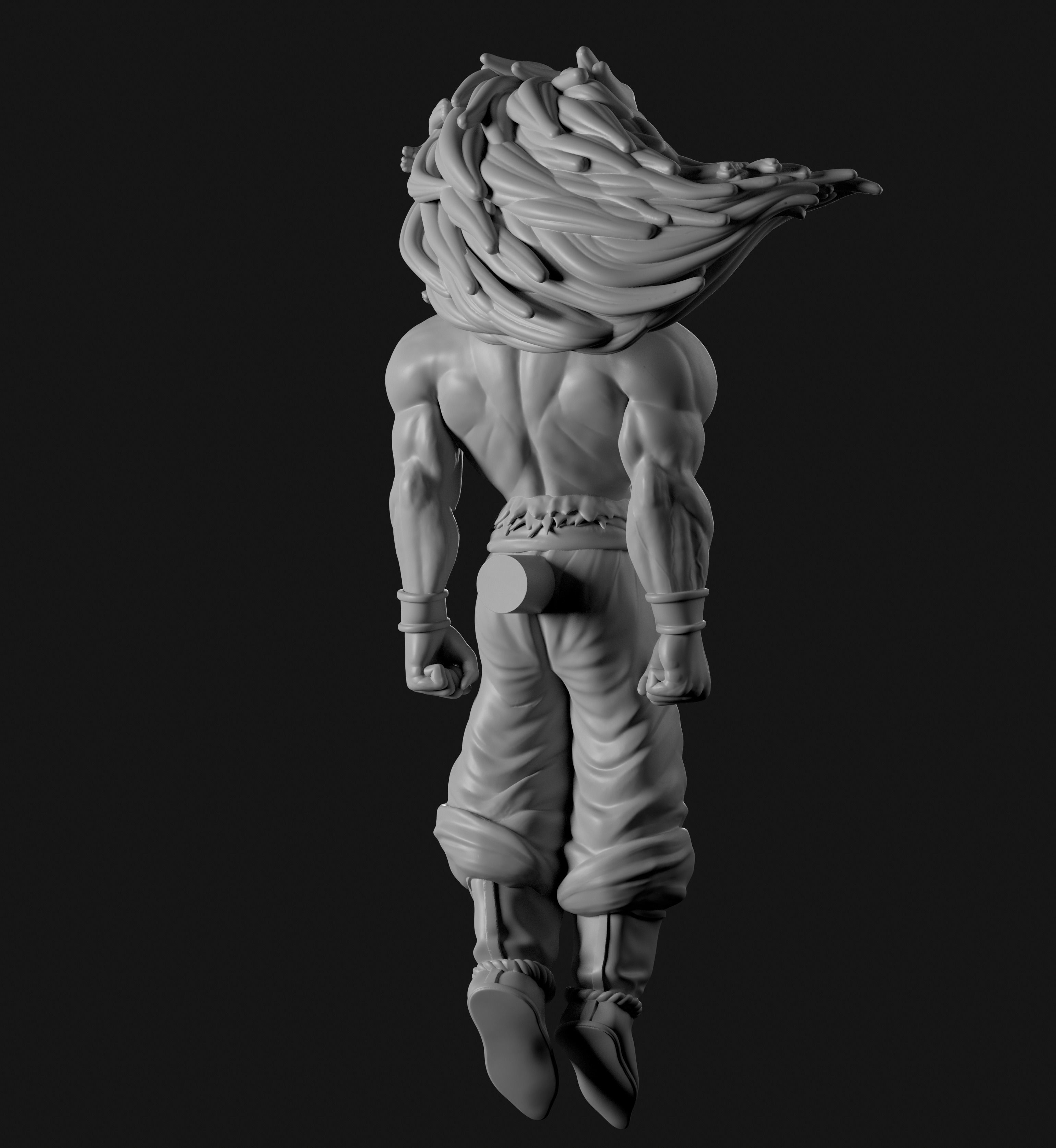 GOKU-Dragon ball 3D print model_10