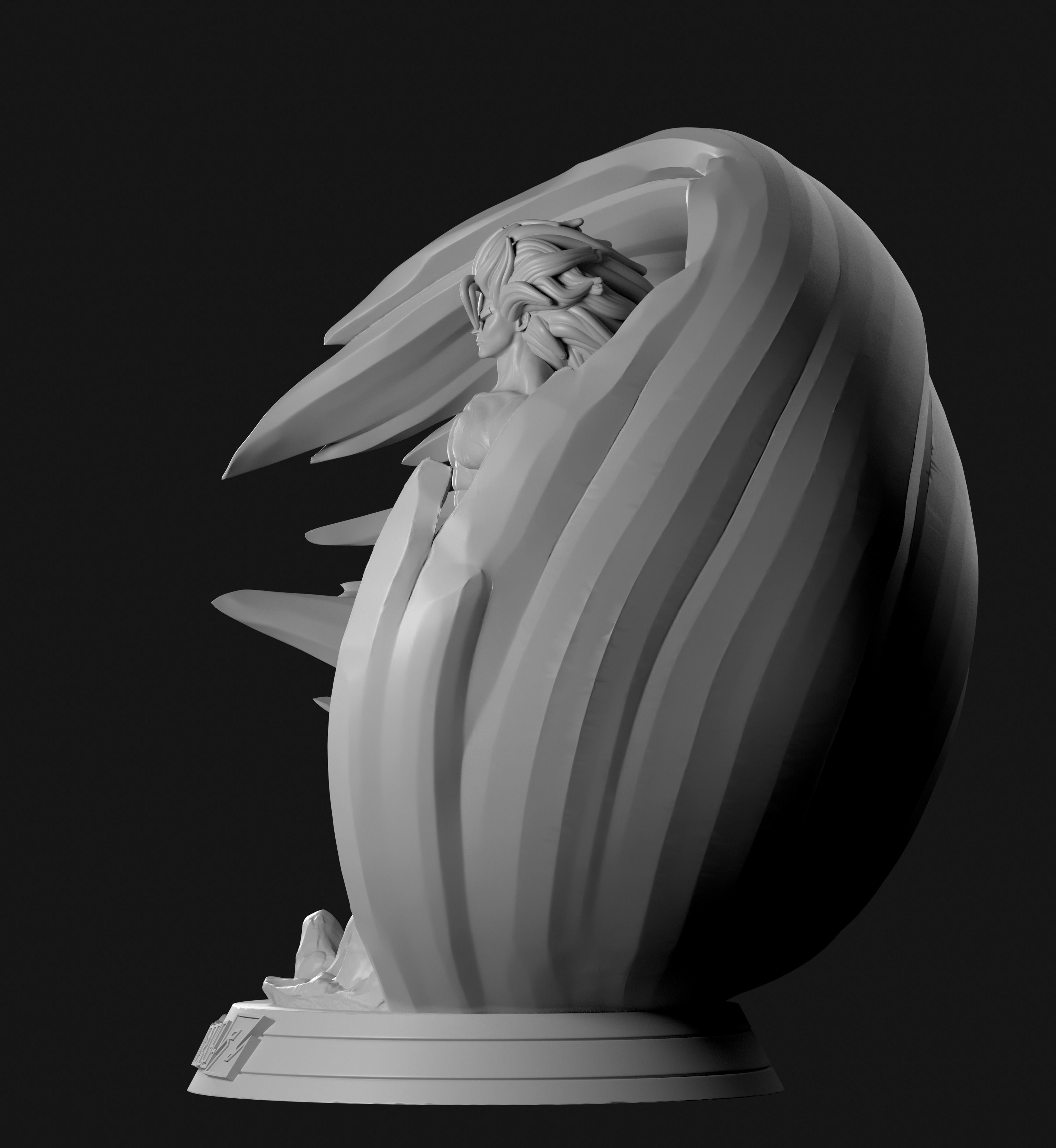 GOKU-Dragon ball 3D print model_13