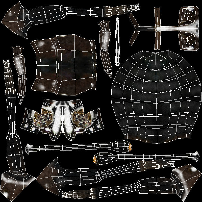 Great Eggfly Butterfly Low-poly 3D model_11